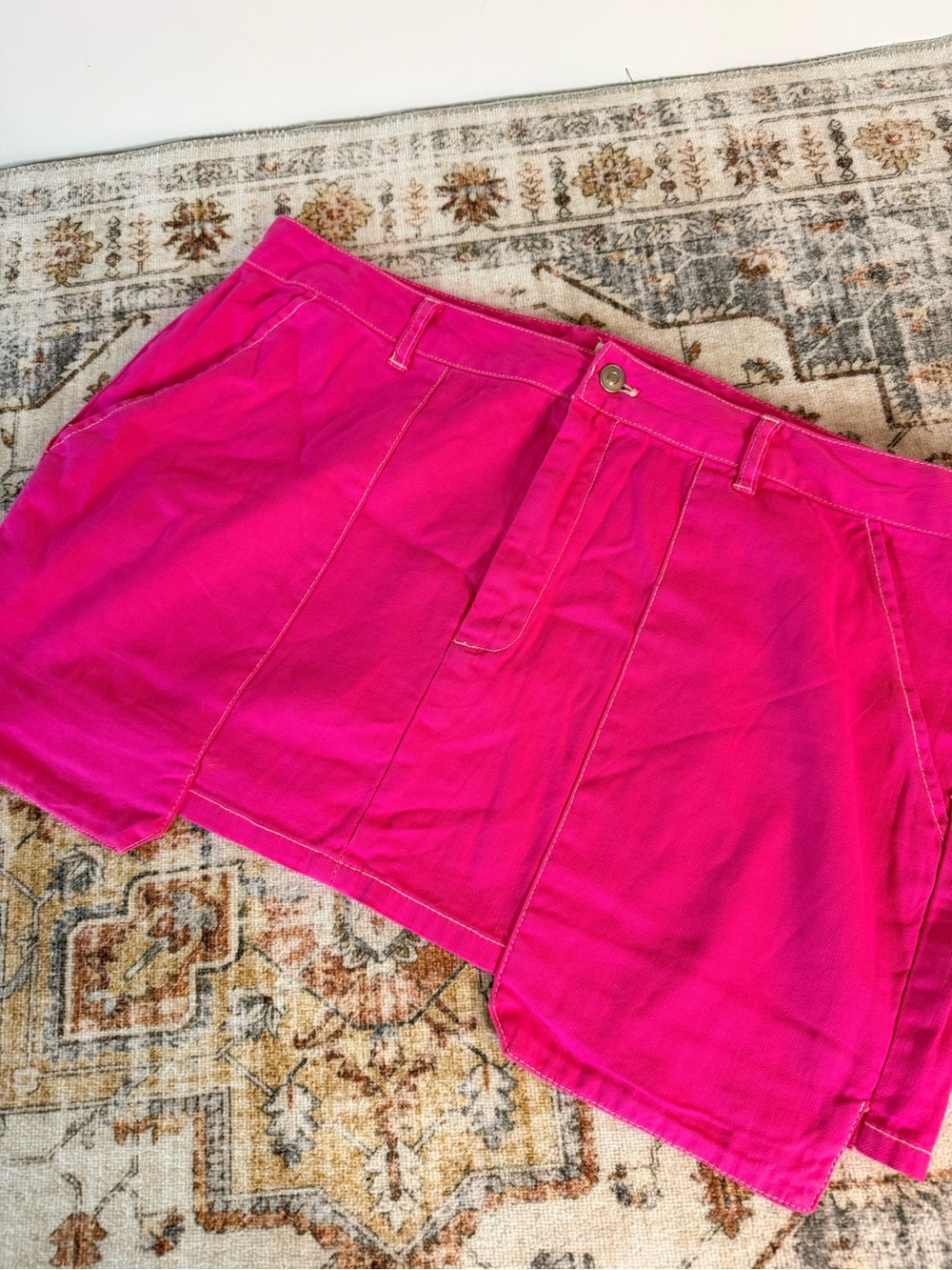 Fashion Nova Hot Pink Mini Skirt